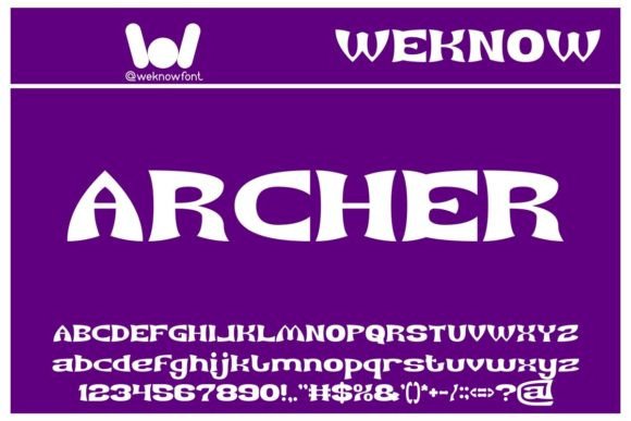 Archer: A Gothic Display Font for Bold Identity
