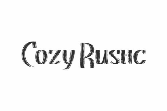 Cozy Rustic: A Brush Font with Timeless Appeal