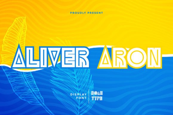 Discover Aliver Aron: A Futuristic Display Typeface