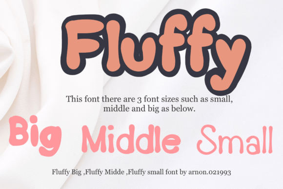 Discover the Playful Power of the Fluffy Font