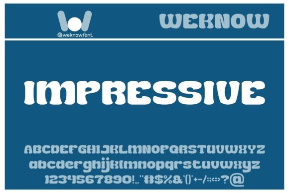 Impressive: A Modern Display Typeface for Bold Branding
