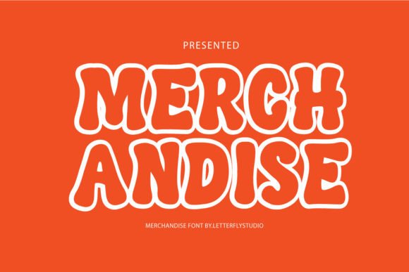 Merchandise: Your New Retro Pop Art Typeface