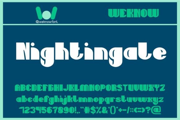 Nightingale: A Font That Elevates Your Creative Vision