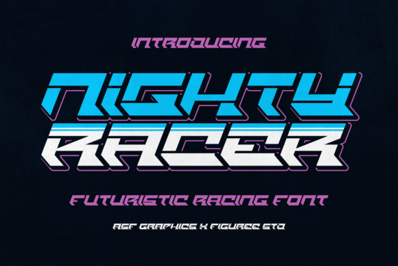 Nighty Racer: A Sleek Typeface for Modern Design