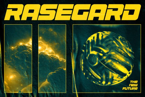 Rasegard: A Futuristic Font for Bold Designs