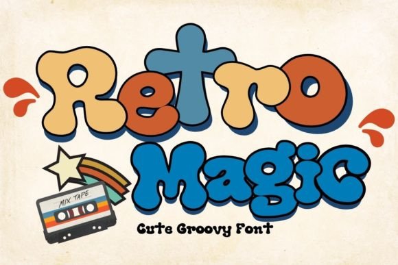 Retro Magic: A Groovy Font for Modern Creatives