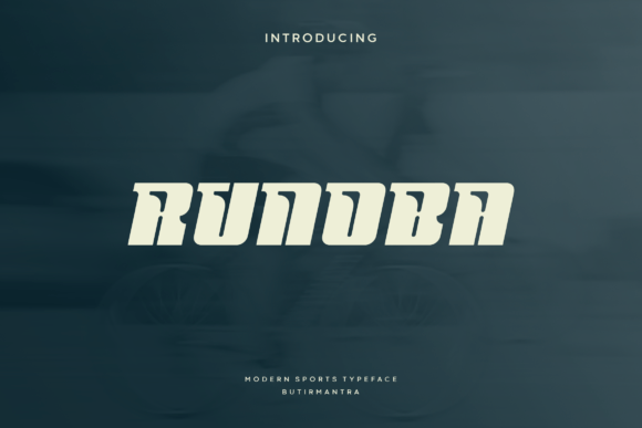 Runoba: The Modern Display Font for Dynamic Designs