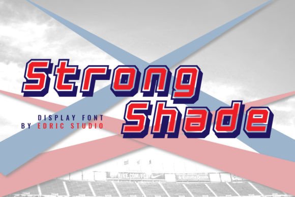 Strong Shade: A Sporty Typeface for Bold, Dynamic Designs