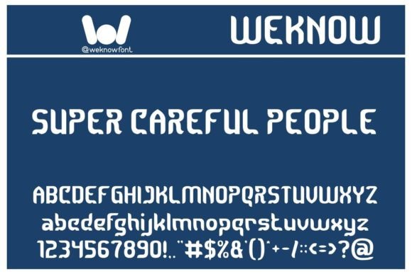 Super Careful People: A Font for Polished, Professional Design