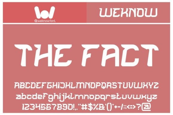 The Fact: A Modern Font for Bold, Clean Design